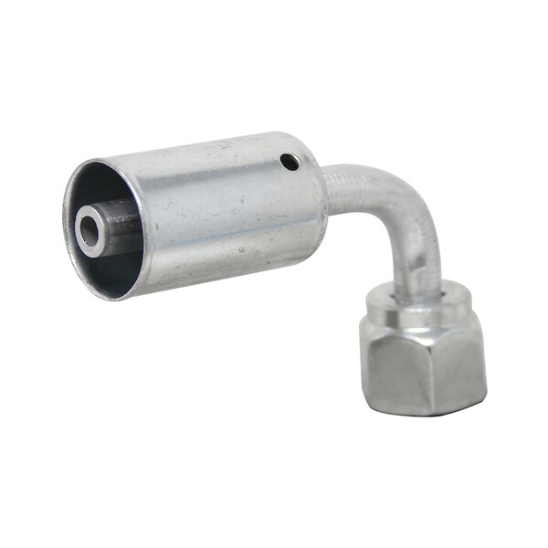 90 Degree Female O-Ring Aluminum Beadlock Fittings 4 x4 x1